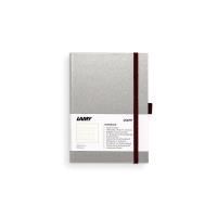 lamy - hard cover notebook - ruled - a6 - black purple