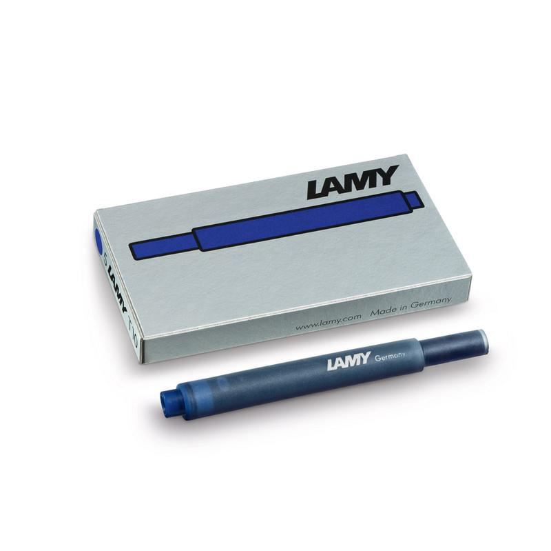 Image for LAMY T10 INK CARTRIDGES BLUE-BLACK PK5 from Angletons Office National