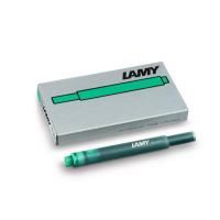 lamy t10 ink cartridges green pk5