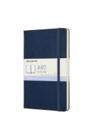 moleskine classic hardcover sketchbook large saphire blue