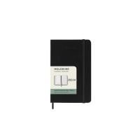 moleskine - 2023-24 18 month hard cover diary - weekly notebook - pocket - black