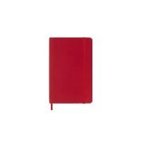 moleskine- 2024 - 12 month weekly notebook soft cover diary - pocket - scarlet red