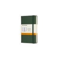 moleskine classic softcover ruled pocket notebook myrtle green