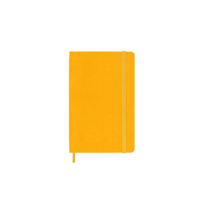 Image for MOLESKINE - CLASSIC HARD COVER NOTEBOOK - RULED - POCKET - ORANGE YELLOW from Angletons Office National