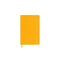 moleskine - classic hard cover notebook - ruled - pocket - orange yellow