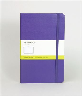 Image for MOLESKINE CLASSIC HARDCOVER NOTEBOOK LARGE PLAIN BRILLIANT VIOLET from Angletons Office National