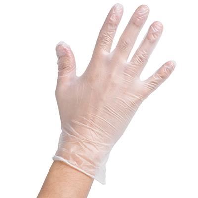 Image for GUARDIAN CLEAR VINYL LARGE GLOVE POWDER FREE CLEAR BX100 from Angletons Office National