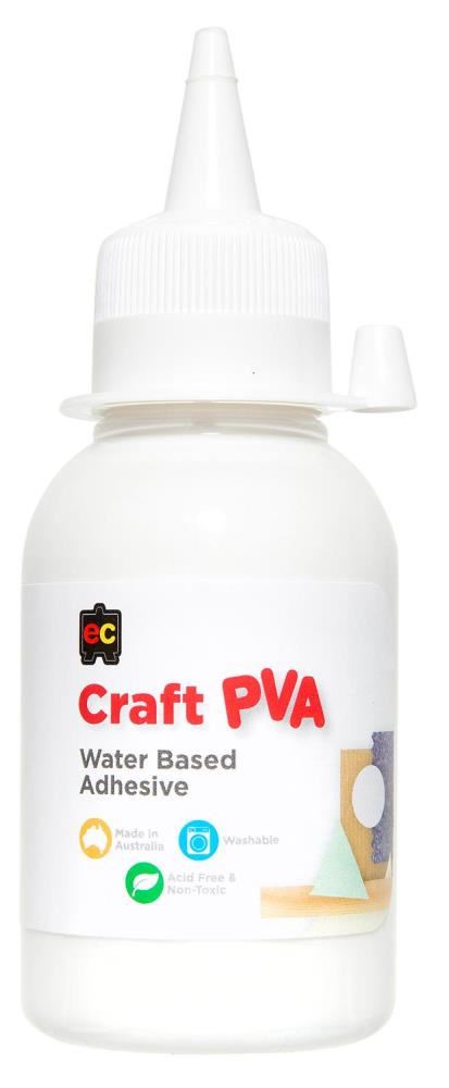 Image for EC CRAFT PVA WATER BASED GLUE 125ML from Angletons Office National