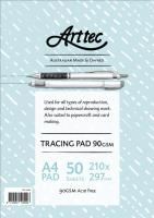 arttec tracing pad a4 90gsm 50 sheets