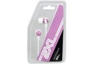 skullcandy 2xl spoke earbuds white/purple with ambient chatter reduction
