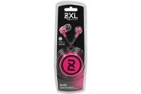 skullcandy 2xl spoke earbuds pink with ambient chatter reduction