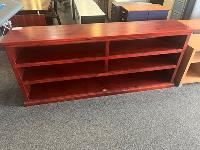 second hand | timber bookcase 2020l x 420w x 840h