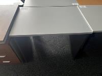 second hand | desk 900 x 600 grey / ironstone