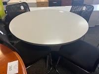 second hand | round table 1200mm - grey