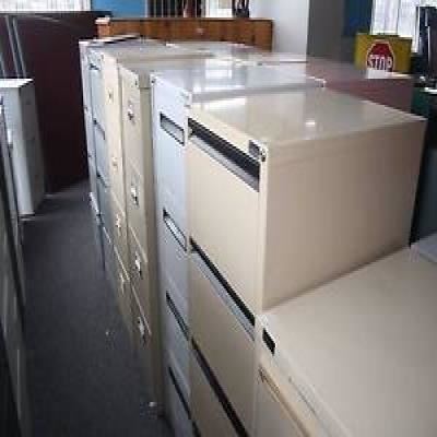 Image for SECOND HAND  VARIOUS FILING CABINETS 2,3 & 4 DRAWER - COLOUR VARIOUS from Selbies Gold Coast Office National